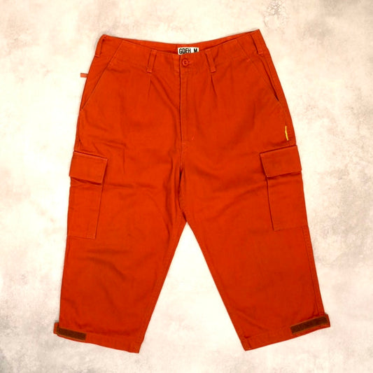 GOOD ENOUGH 90s 00s Cropped Pants Orange Size 32