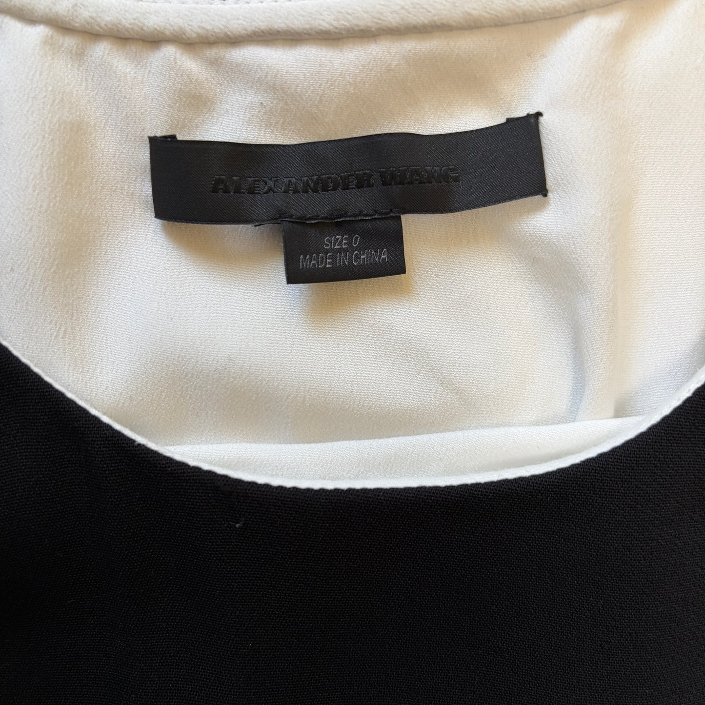 Alexander Wang Black T-Shirt Size S