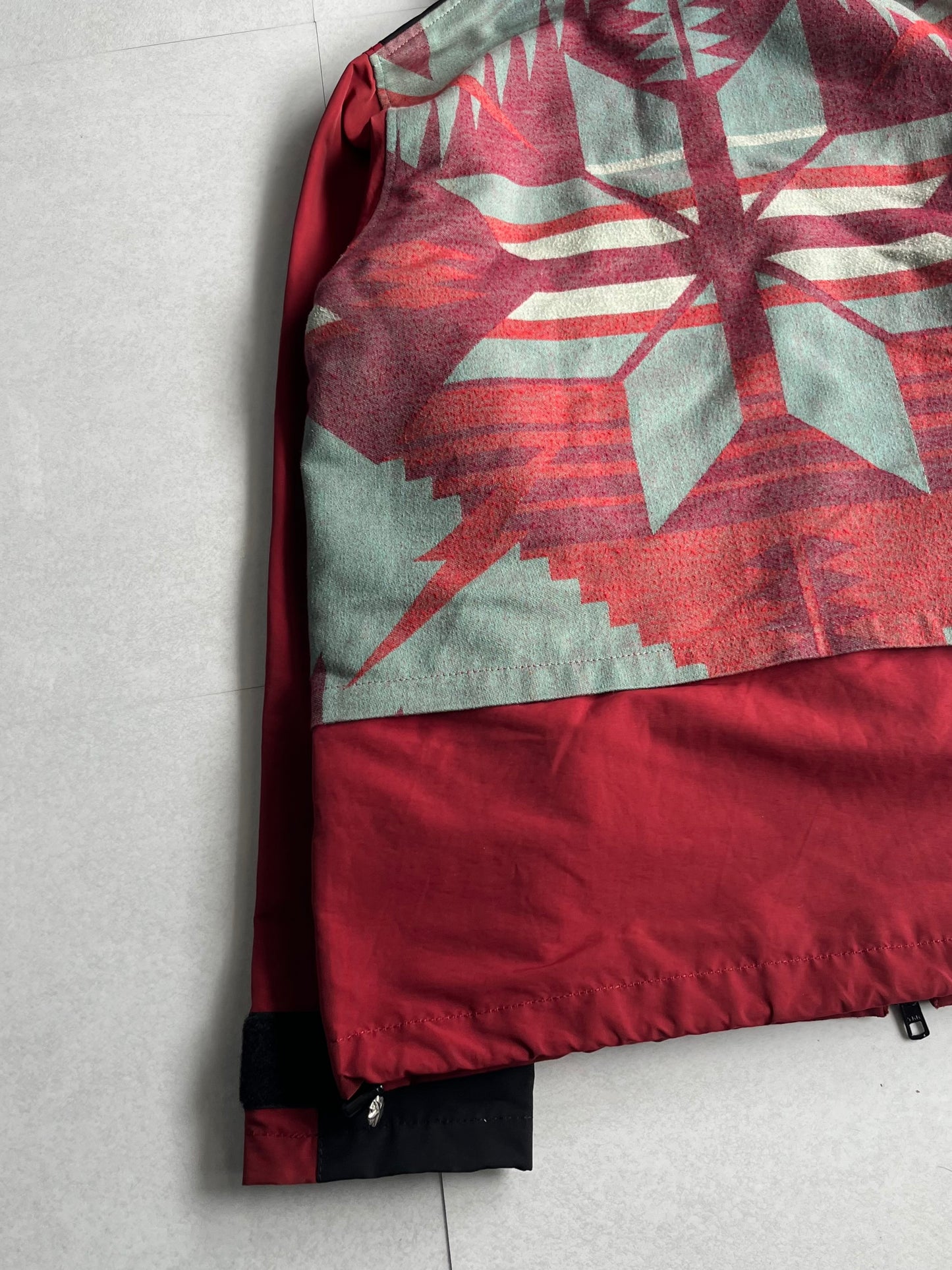 WHIZ LIMITED Red Cotton Nylon Gimmick Jacket Size M