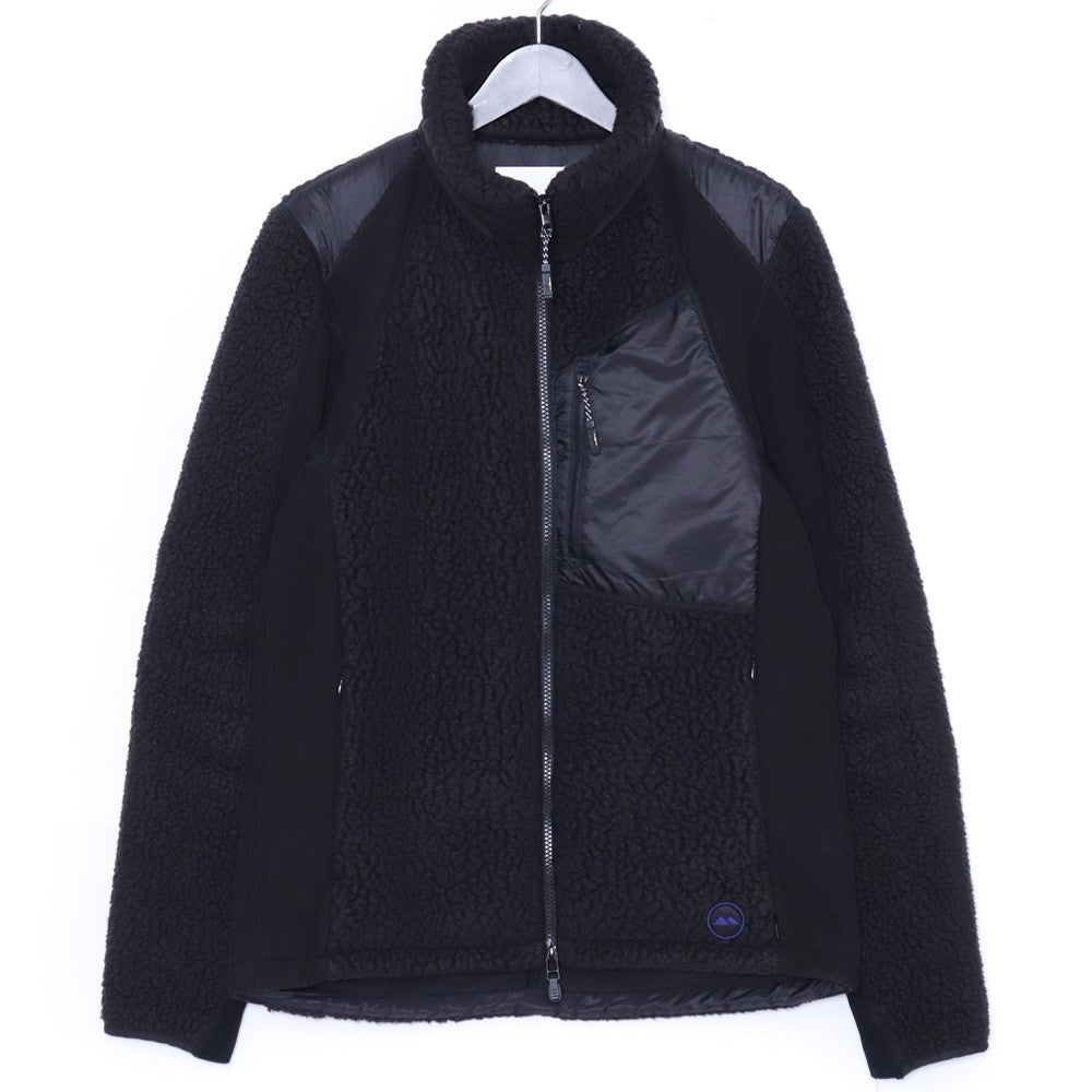 MOUNTAIN OF MOODS Zip-Up Fleece Jacket Black Size L