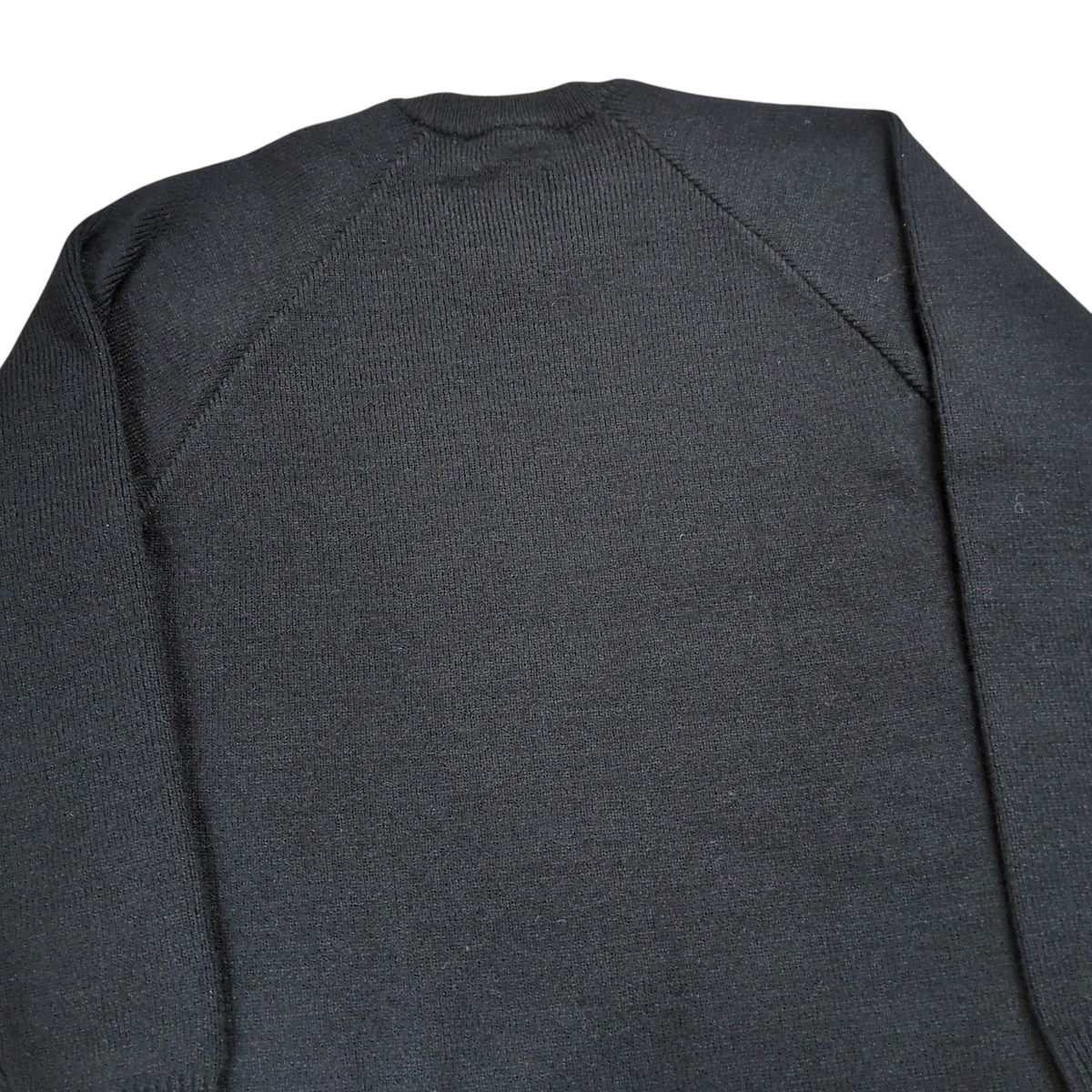 BLACK COMME des GARCONS Crew Neck Long Sleeve Sweater Size M