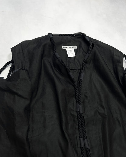 Issey Miyake S/S2021 Separated Open Front Rope Jacket Size 2