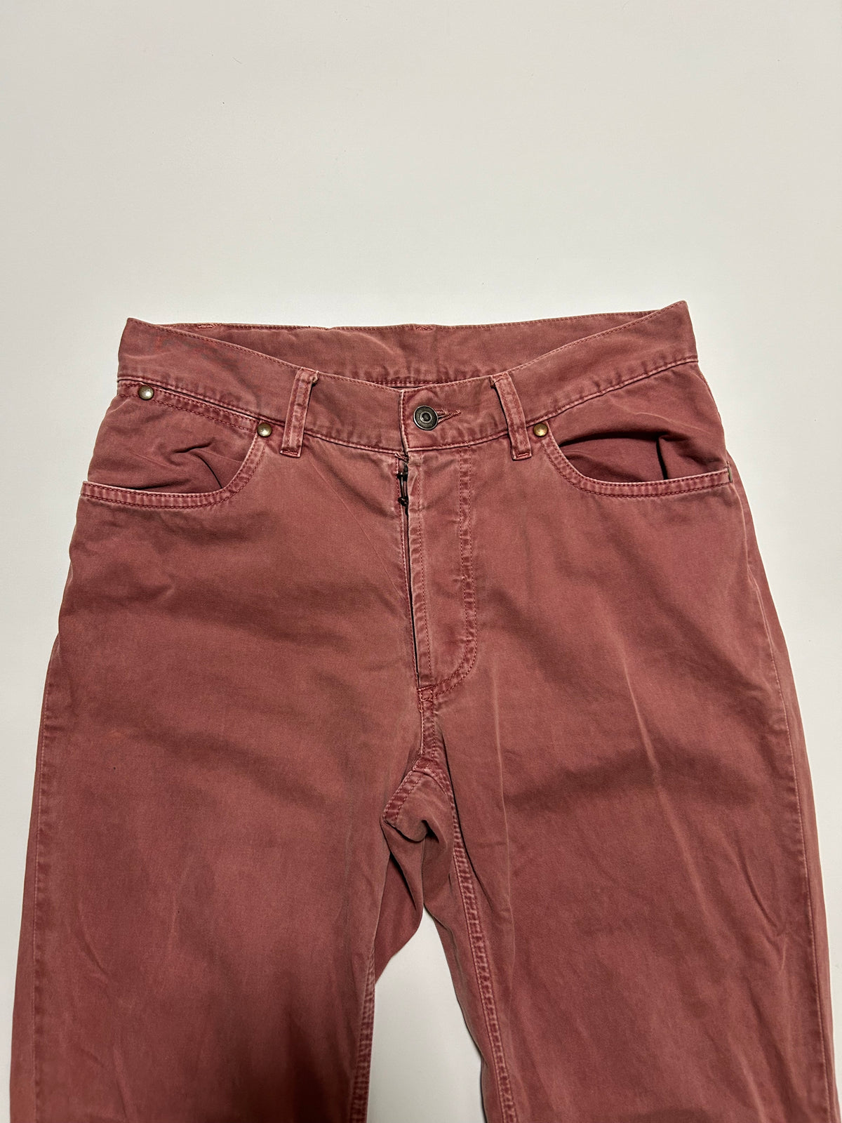 MARTIN MARGIELA AW05 Faded Pink Garment Dye Trousers Size 44
