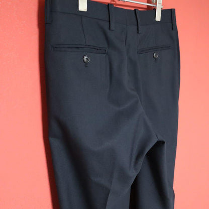 Issey Miyake 07AW Two-Pleated Wide Wool Slacks Size 2