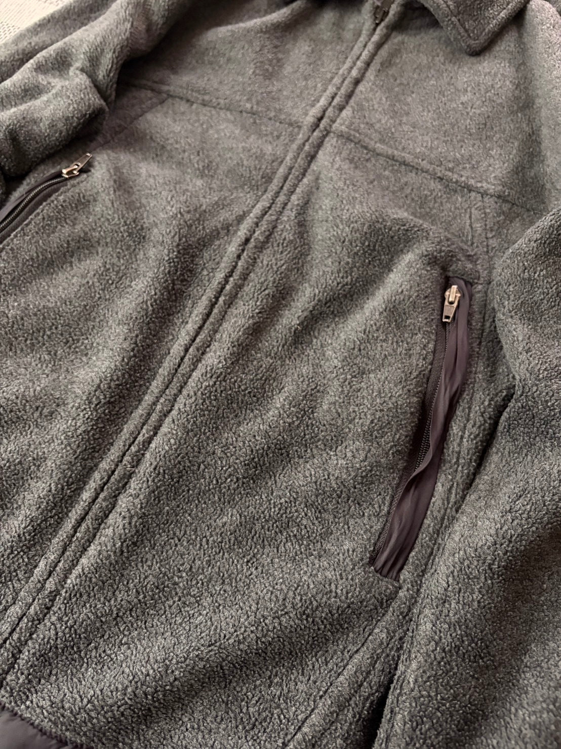 COMME des GARÇONS HOMME PLUS AW05 Curved Jacket Gray Size M