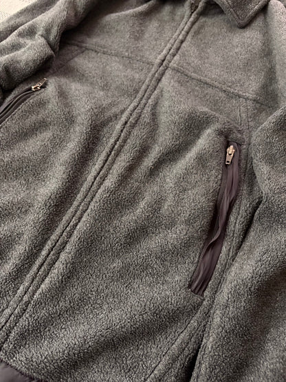 COMME des GARÇONS HOMME PLUS AW05 Curved Jacket Gray Size M