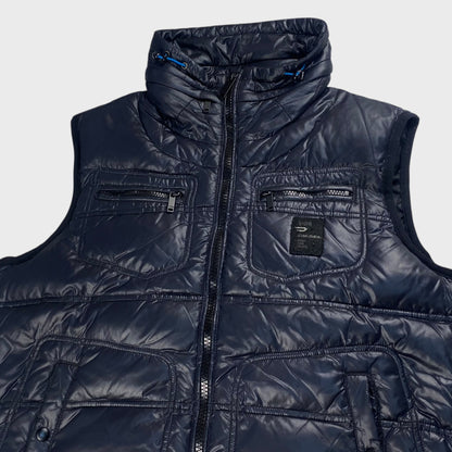 Diesel 00s Down Vest Black Size M