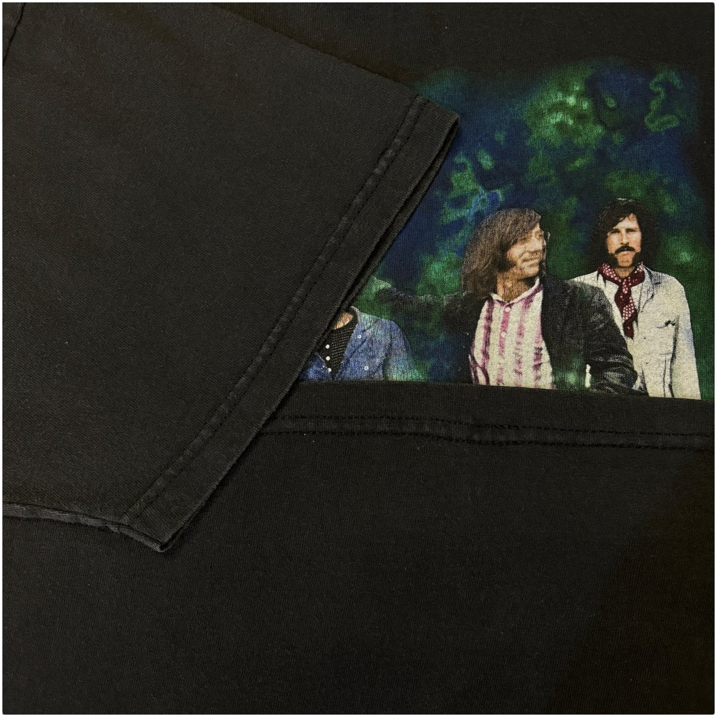 THE DOORS psychedelic hand T-Shirt Size L