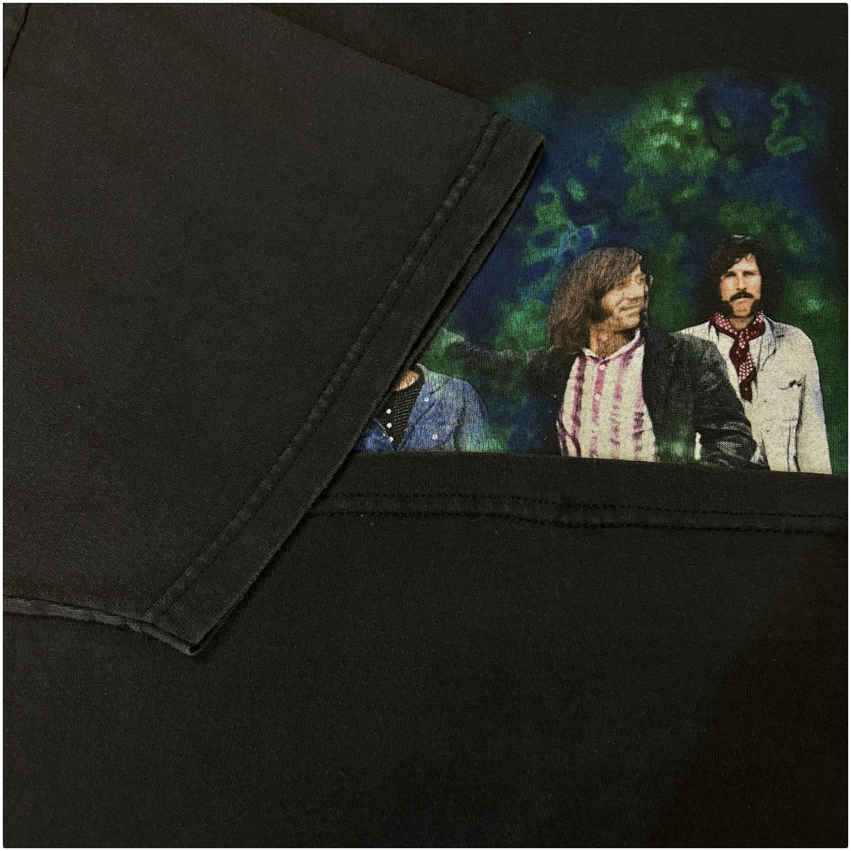 THE DOORS psychedelic hand T-Shirt Size L