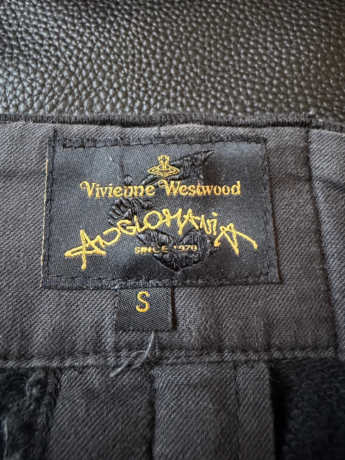 Vivienne Westwood ANGLOMANIA SS16 Sweatpants Black Size S