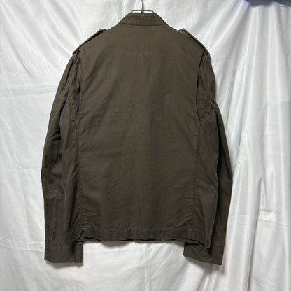LAD MUSICIAN 06AW Fly Front Stand Military Jacket Size 44