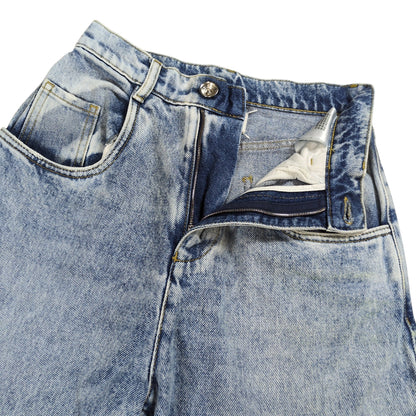 Maison Margiela 23SS Slash Detail Washed Denim Pants Size 36
