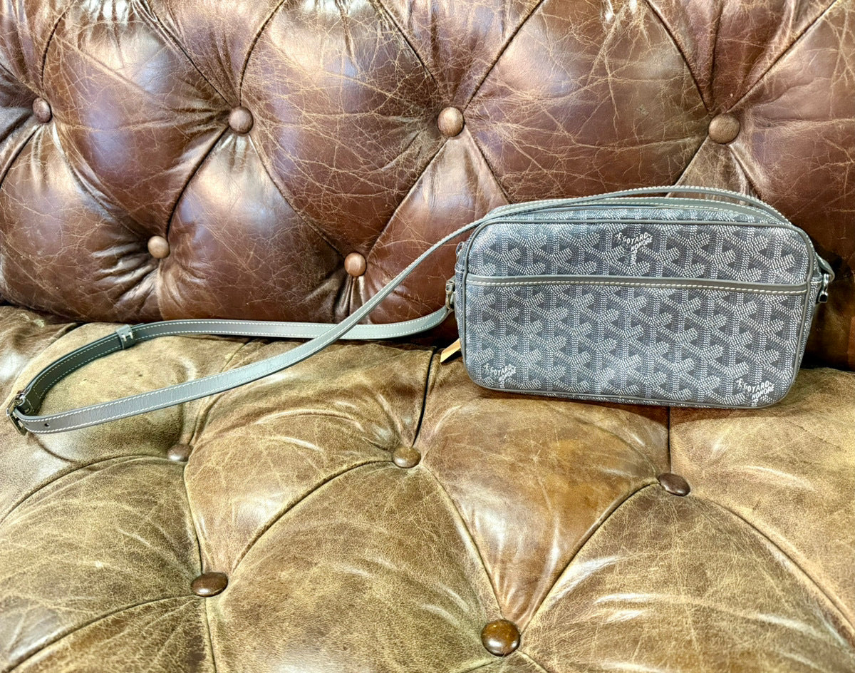 Goyard Cup Vert PM Shoulder Bag Gray