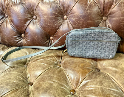 Goyard Cup Vert PM Shoulder Bag Gray