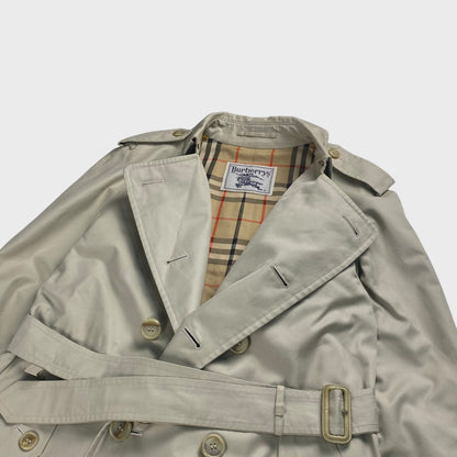 Burberrys' 90s Trench Coat White Size S