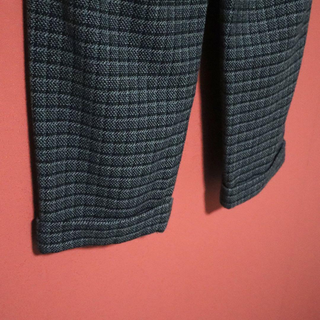 Comme des Garcons Homme Deux 14AW Cropped Check Pants Size S