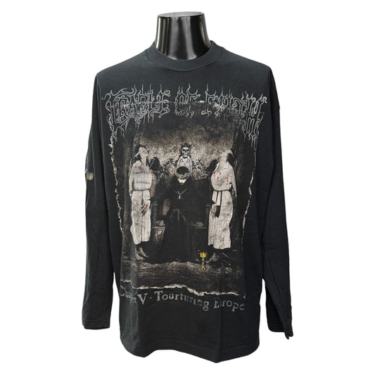 CRADLE OF FILTH 90s Vintage "Chapter Sleeve T-Shirt Size XL