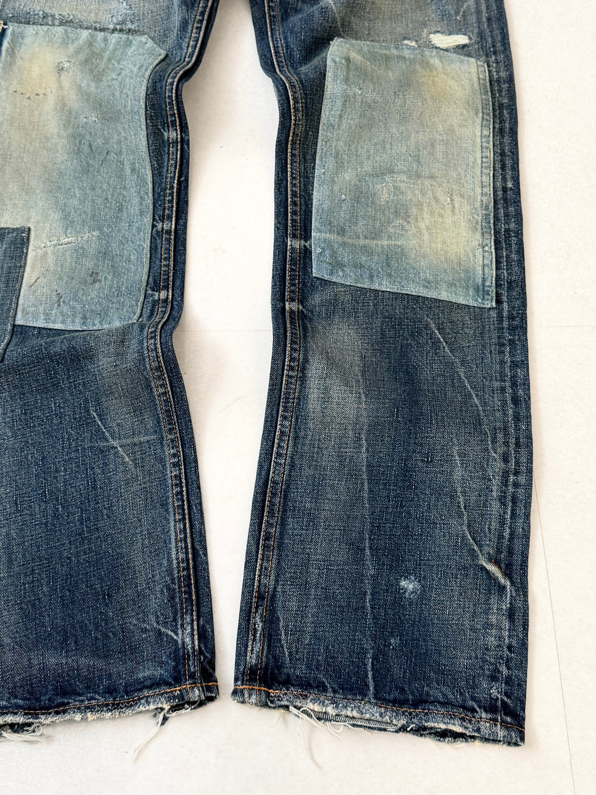 DENIM&SUPPLY Patchwork Damaged Denim Jeans Size 30/30