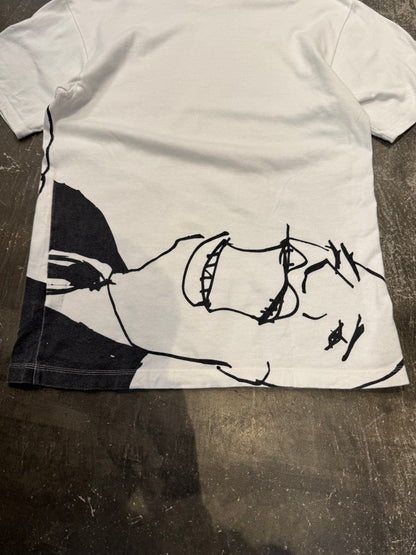 Undercover 02SS T-Shirt White Cotton Size M