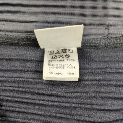 HOMME PLISSE ISSEY MIYAKE Pleats Cardigan Navy Size 3