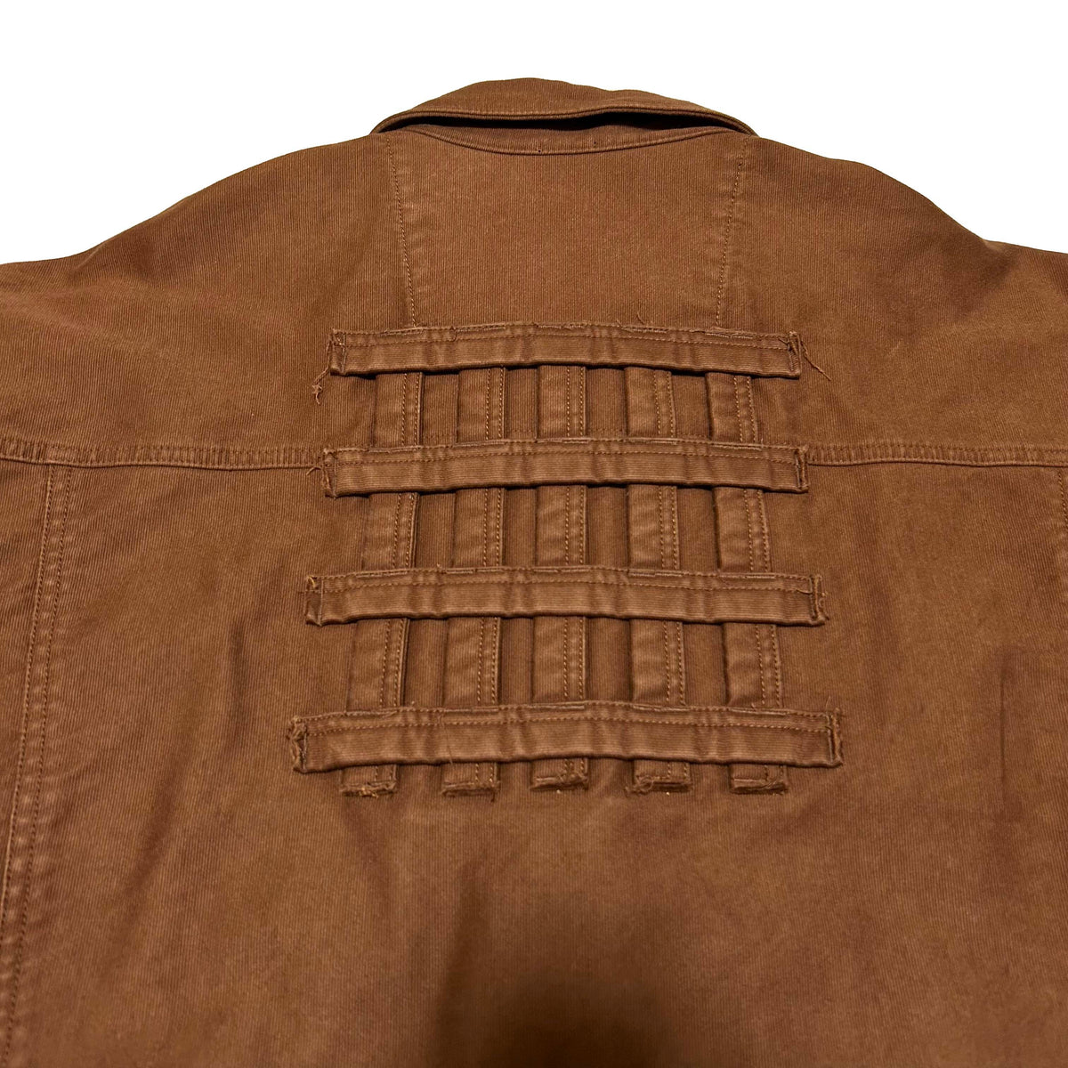 BERNHARD WILLHELM AW18 Cotton Workwear Jacket Brown Size M