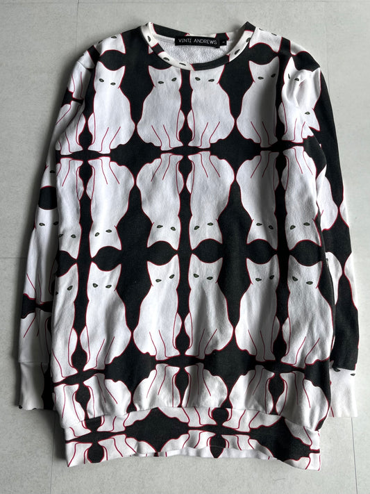 Vinti Andrews Multi-Color Long Sleeve Shirt Size S