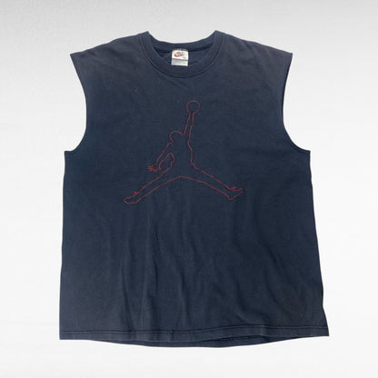 Nike 90s Sleeveless T-Shirt Black Size L