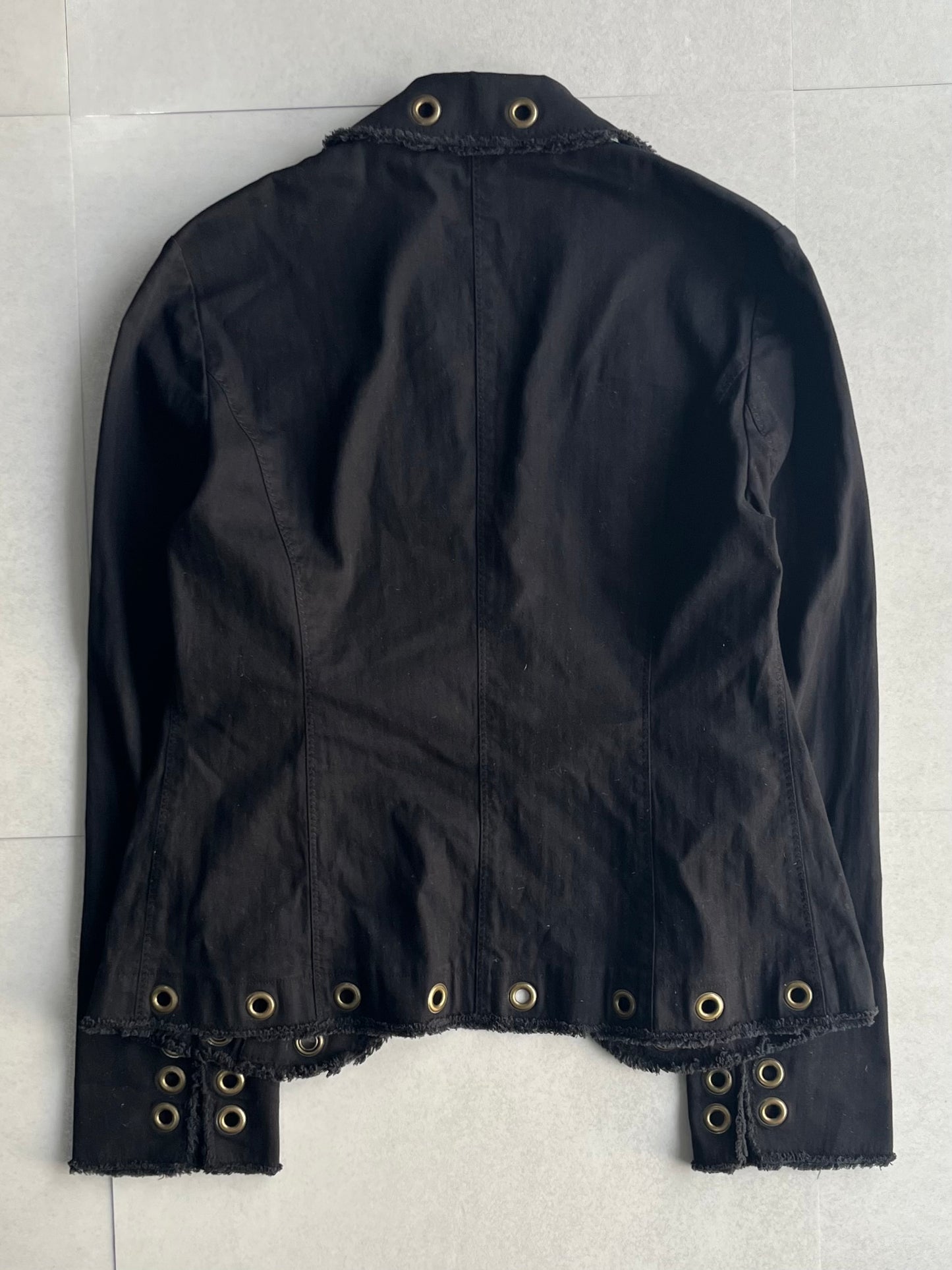 Vintage Black Y2K Gimmick Jacket Size XS