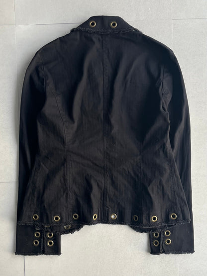 Vintage Black Y2K Gimmick Jacket Size XS