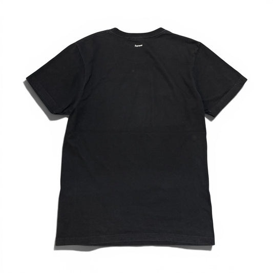 Supreme Black Basquiat Portrait Short Sleeve T-Shirt Size M