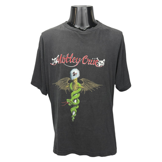 MOTLEY CRUE 80s 90s Vintage Dr. Album T-Shirt Size XL