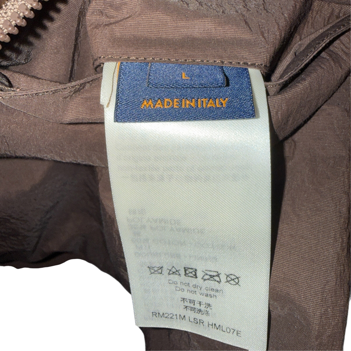 Louis Vuitton x Virgil Abloh 22SS Monogram Military Jacket Size L
