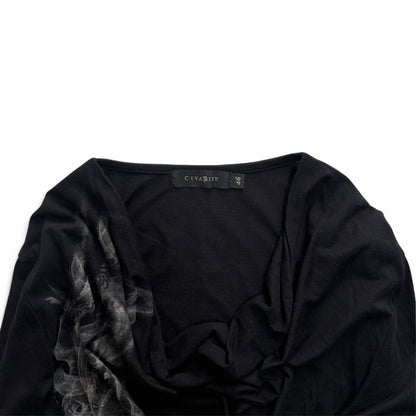 CIVERIZE Long Sleeve Shirt Black