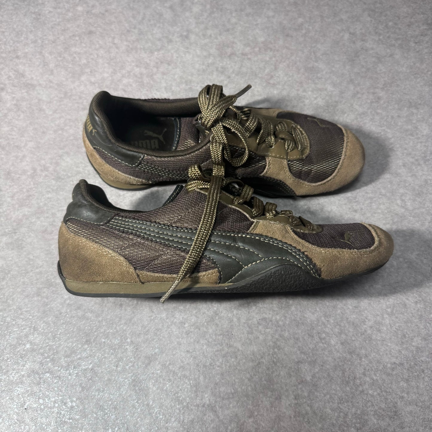 Puma 00s Neil Barrett Brown Sneakers Size 23.0cm