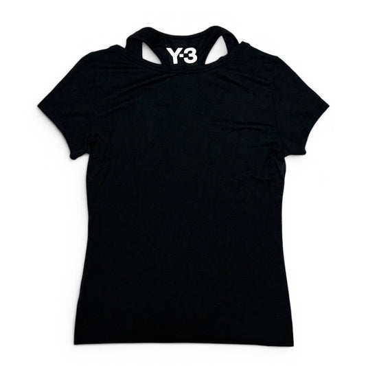 Yohji Yamamoto Y-3 Black T-Shirt Size XS