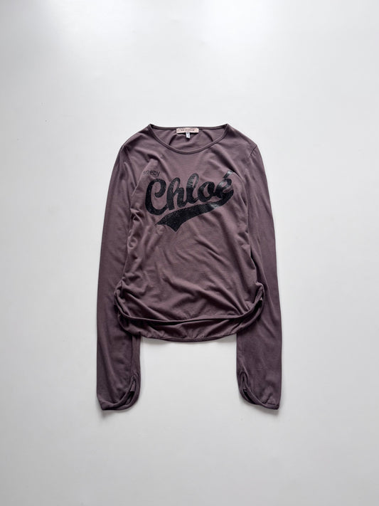 See by Chloé Long Sleeve Shirt Purple