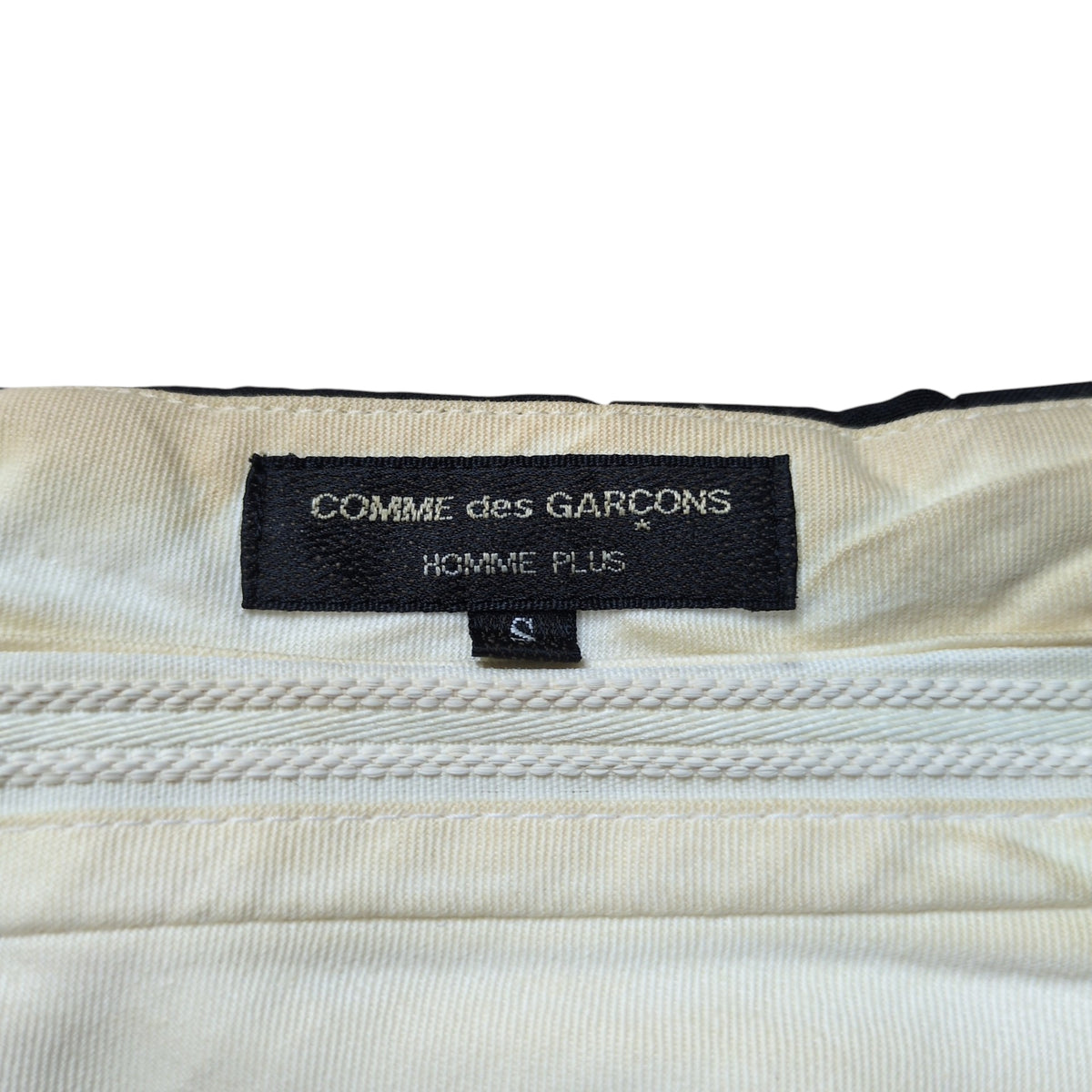 Comme des Garcons 06AW Bad Boy Wool 2Tuck Pants Size S
