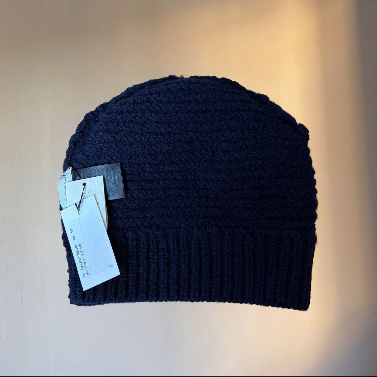 DRIES VAN NOTEN AW23 Wool Textured ONE SIZE Size ONE SIZE