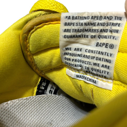 Japanese Brand A BATHING APE BAPESTA Multi Sneakers Size 9