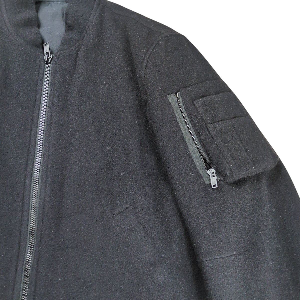 Ann Demeulemeester 21AW Wool Felt Oversize Bomber Size 36