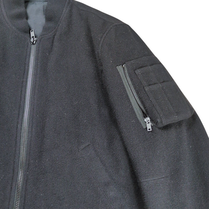 Ann Demeulemeester 21AW Wool Felt Oversize Bomber Size 36