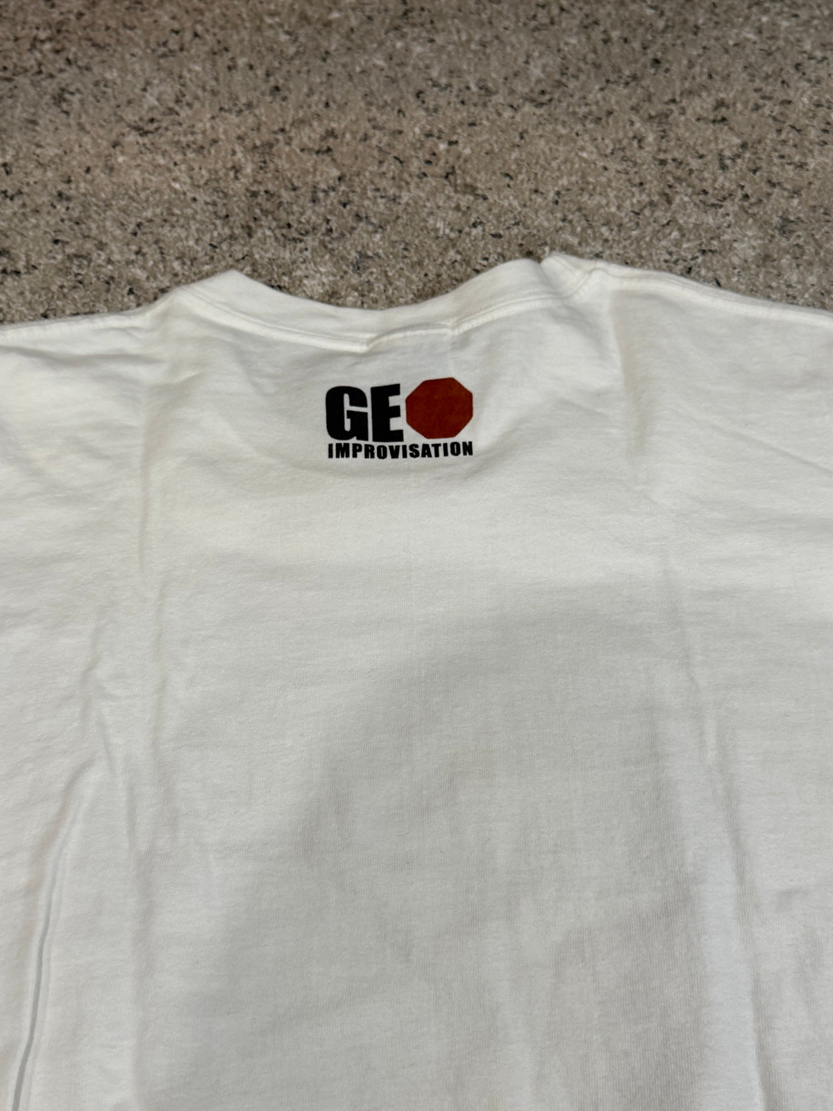 GOODENOUGH Micro G Logo T-Shirt White Size L