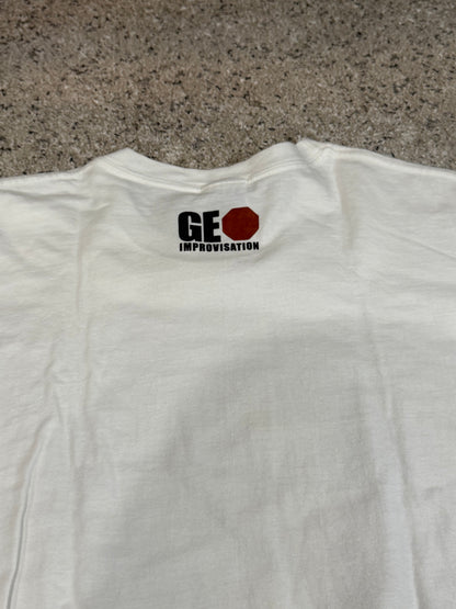 GOODENOUGH Micro G Logo T-Shirt White Size L