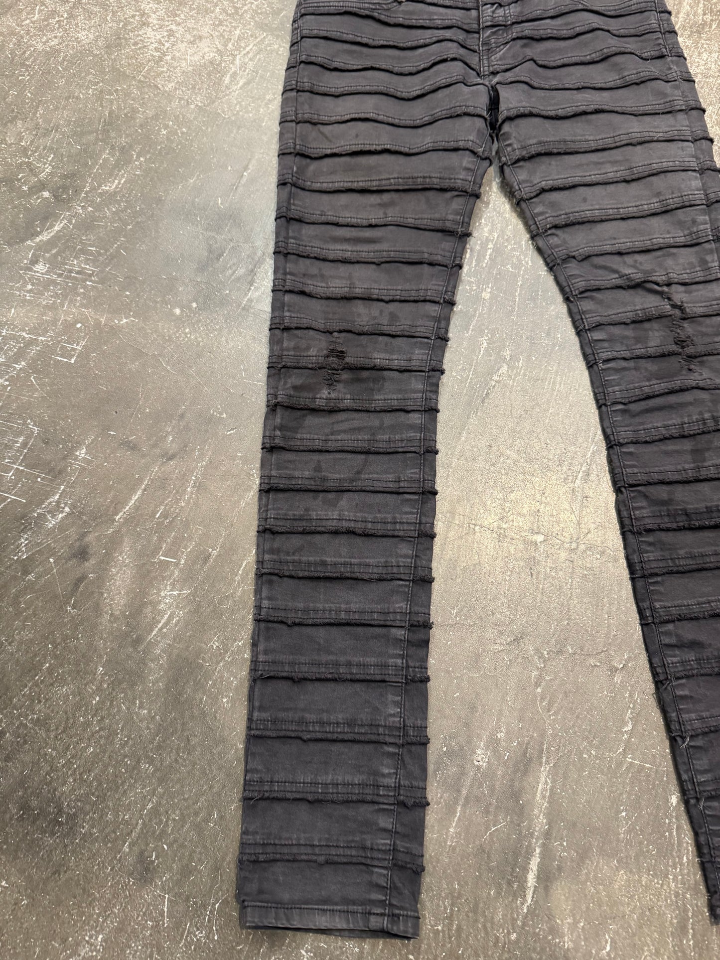 undercover 13AW Black Stretch Cotton Pants Size 1