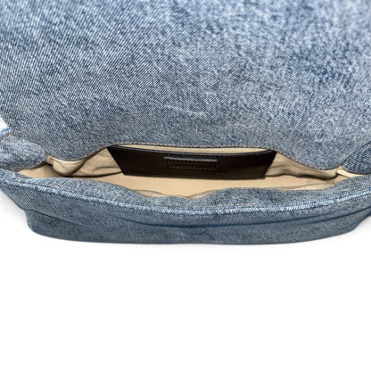 JACQUEMUS Le Bambimou Denim Padded Bag