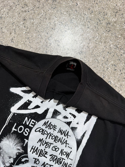 Stussy David Lynch World Tour Tee Black Size L