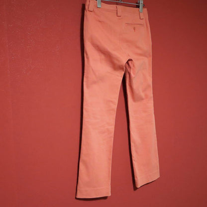 Issey Miyake Pink Straight Cotton Stretch Chinos Size 2