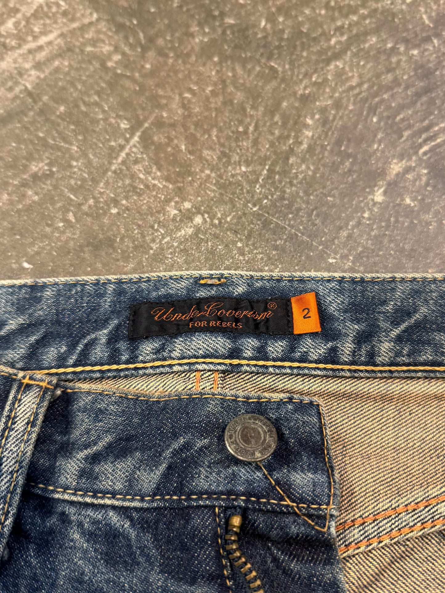 undercover 06SS Indigo Cotton Pants Size 2