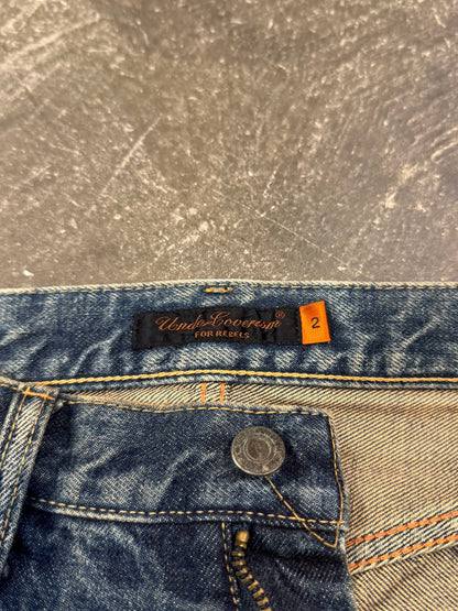 undercover 06SS Indigo Cotton Pants Size 2