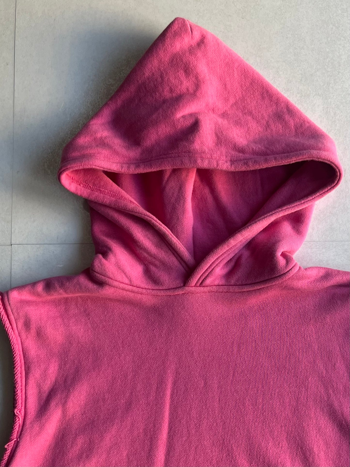 PHENOMENON Pink Cotton Vest Size S